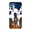Husa compatibila cu Oppo A76 model Sword Art Online Kirito and Asuna Swords, Silicon, TPU, Viceversa, Transparent, Carcasa
