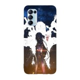 Husa compatibila cu Oppo A54 5G model Sword Art Online Kirito and Asuna Swords, Silicon, TPU, Viceversa, Transparent, Carcasa