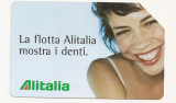 CT1-Cartela Telefonica -Telecom Italia - 5 Euro - Alitalia