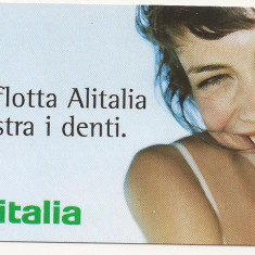 CT1-Cartela Telefonica -Telecom Italia - 5 Euro - Alitalia