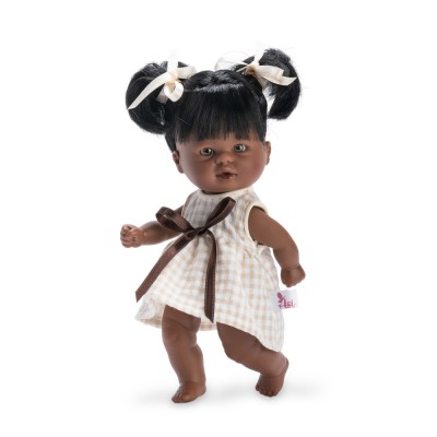 Papusa cu Codite Afro 20cm foto
