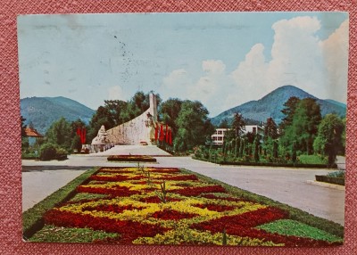 Baia Mare - Monumentul ostasului roman - Circulata, 1975 foto