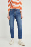 Levi&#039;s jeansi 80S MOM JEAN femei, culoarea albastru marin