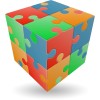 Cub Rubik pentru incepatori, V-Cube, Puzzle, V Cube