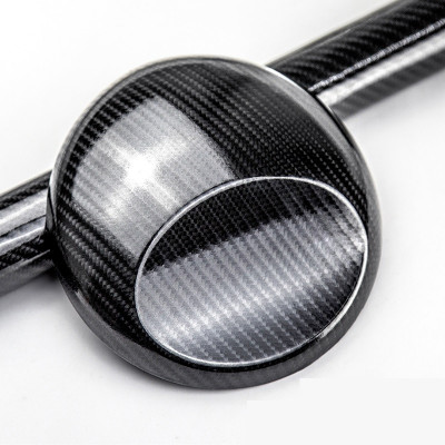 Folie colantare auto Carbon 5D Lacuit Negru (3m x 1,52m) foto