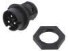Conector circular soclu tată 3 pini