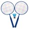 Rachete badminton albastru, inclus un fluturas albastru, Sta, pentru copii si fetite, relaxare in aer liber