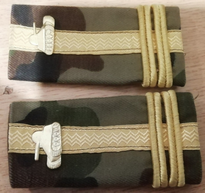 M3 C5 - Grade militare - mozaic - post 89 - locotenent colonel tancuri