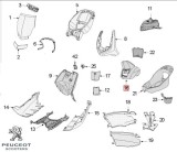 Cumpara ieftin Carena sub sa originala Peugeot Vivacity 3 L &ndash; Vivacity 3 L Sportline 2T - Vivacity 3L 4T 50cc (neagra)