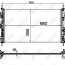 NRF 53773 Radiator, racire motor