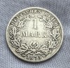 Moneda 1 Marc 1873 C, Rară, Numismatică, Germania, Argint
