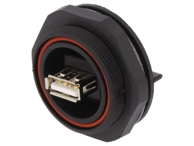 Conector USB A soclu IP68 foto