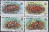 Timbre cu crabi din Kiribati