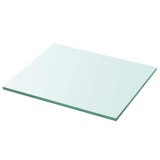 vidaXL Raft din sticlă transparentă, 30 x 25 cm