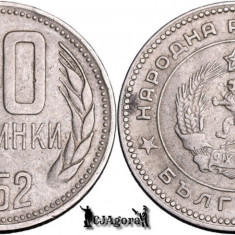 1962, 20 Stotinki - Bulgaria - Schön# 60