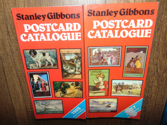 Stanley Gibbons -Postcard Catalogue 1985,1987