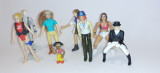 8 Figurine papusi fete 5 minioni masinuta fier jucarii fete baieti