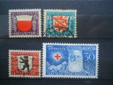 1928 SERIE ELVETIA, Stampilat