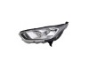 Far FORD TRANSIT/TOURNEO CONNECT, 10.2018-06.2022, partea stanga, TYC, cu daytime running light; H15+H7+PWY24W+W5W; electrical; silver; cu motor; hal