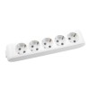 Prelungitor fara cablu Panasonic,5 Posturi, SCHUKO 16A 3500W ALB