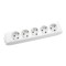 Prelungitor fara cablu Panasonic,5 Posturi, SCHUKO 16A 3500W ALB