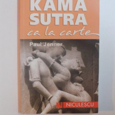 KAMA SUTRA CA LA CARTE de PAUL JENNER , 2010