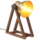 VidaXL Lampă de birou 25 W, alamă antichizată, 30x17x40 cm, E27