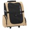 vidaXL Cărucior pentru animale de companie 3 &icirc;n 1, design nisipos, 48x32x(57-106) cm, material Oxford 42007370