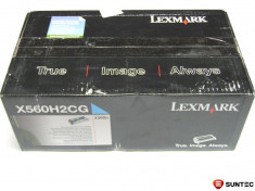 Cartus toner original Lexmark X560H2CG cyan de capacitate mare pentru x560n foto