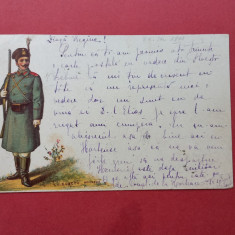 Litho Ploiesti 1890 Infanterist Armata Romana Uniforma Militar Bucuresti SOCECU