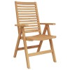 Scaun 8 buc. Maro Lemn solid de tec Convertibil