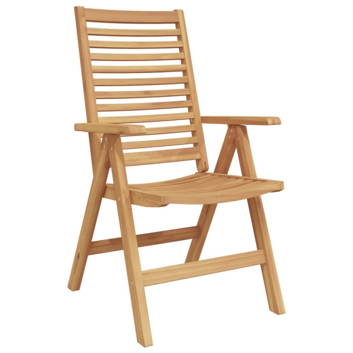 Scaun 8 buc. Maro Lemn solid de tec Convertibil
