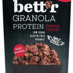 Granola proteica cu alune si cacao fara gluten bio 300g Bettr