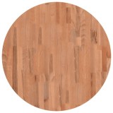 Cumpara ieftin Blat de masa rotund, &Oslash;70x4 cm, lemn masiv de fag