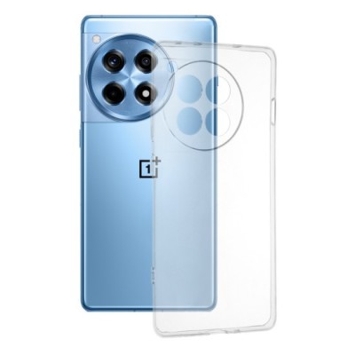 Husa pentru OnePlus 12R - Techsuit Clear Silicone - Transparent foto