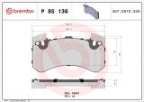 BREMBO P 85 136 PRIME LINE set placute frana,frana disc