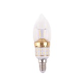 Bec Led Cu Lumina La Baza, 9W E14, Lumina Rece, Design Decorativ