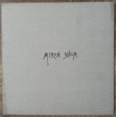 Miron Duca// plic prezentare artist cu 6 reproduceri foto
