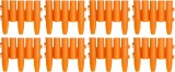 Palisada flexibila pentru gradina GE037, teracota, 27x24 cm, 2,16 m