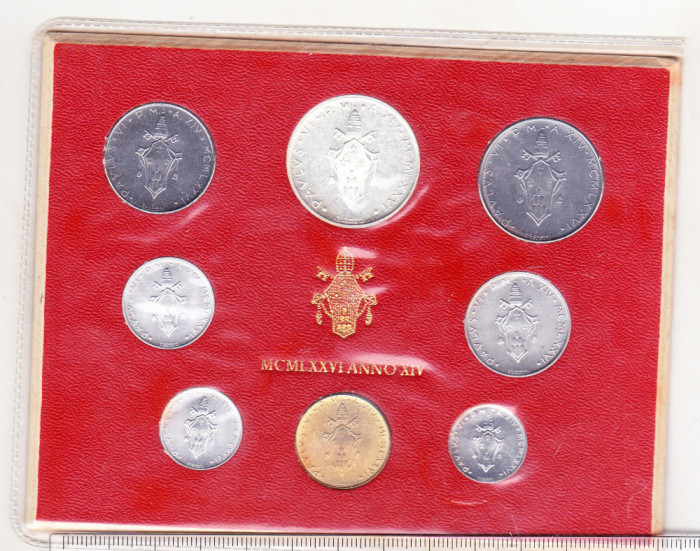 bnk mnd Vatican set monede necirculate 1976