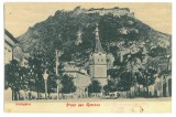 3875 - RASNOV, Brasov, Church, Cetatea, Romania - old postcard - used - 1912, Circulata, Printata