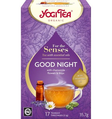 Ceai cu Ulei Esential Noapte Buna Bio 37.50 grame Yogi Tea foto
