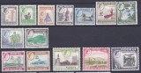 DB1 Colonii Rhodesia &amp; Nyasaland 1959 14 v. MH cu urme de sarniera ( lipseste 1 val. - 9 d ) 2 poze