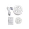 Mini masina de spalat SmartWashing Machine, pentru haine sau vesela, conectare USB, portabila, 9x5 cm, alb, Doty&reg;️