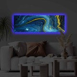 Cumpara ieftin Tablou cu LED Wicker Delta Multicolor 30x90 cm
