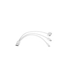 Cablu adaptor 3in1 USB la mini USB micro USB iPhone 30 pini, Oem