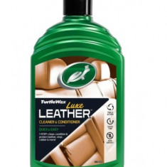 Solutie reconditionare si curatare piele Turtle Wax Luxe Leather Cleaner and Conditioner, 500ml