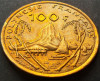 Moneda exotica 100 FRANCI - POLINEZIA FRANCEZA, anul 2009 *cod 1604 = A.UNC, Australia si Oceania