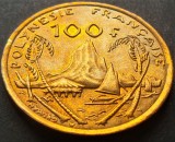 Cumpara ieftin Moneda exotica 100 FRANCI - POLINEZIA FRANCEZA, anul 2009 *cod 1604 = A.UNC, Australia si Oceania