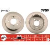 Set disc frana Hyundai Grandeur (Tg) 06.03-06.12; Kia Opirus (Gh) 06.03-10.12, Spate, 284X10mm, plin, TRW